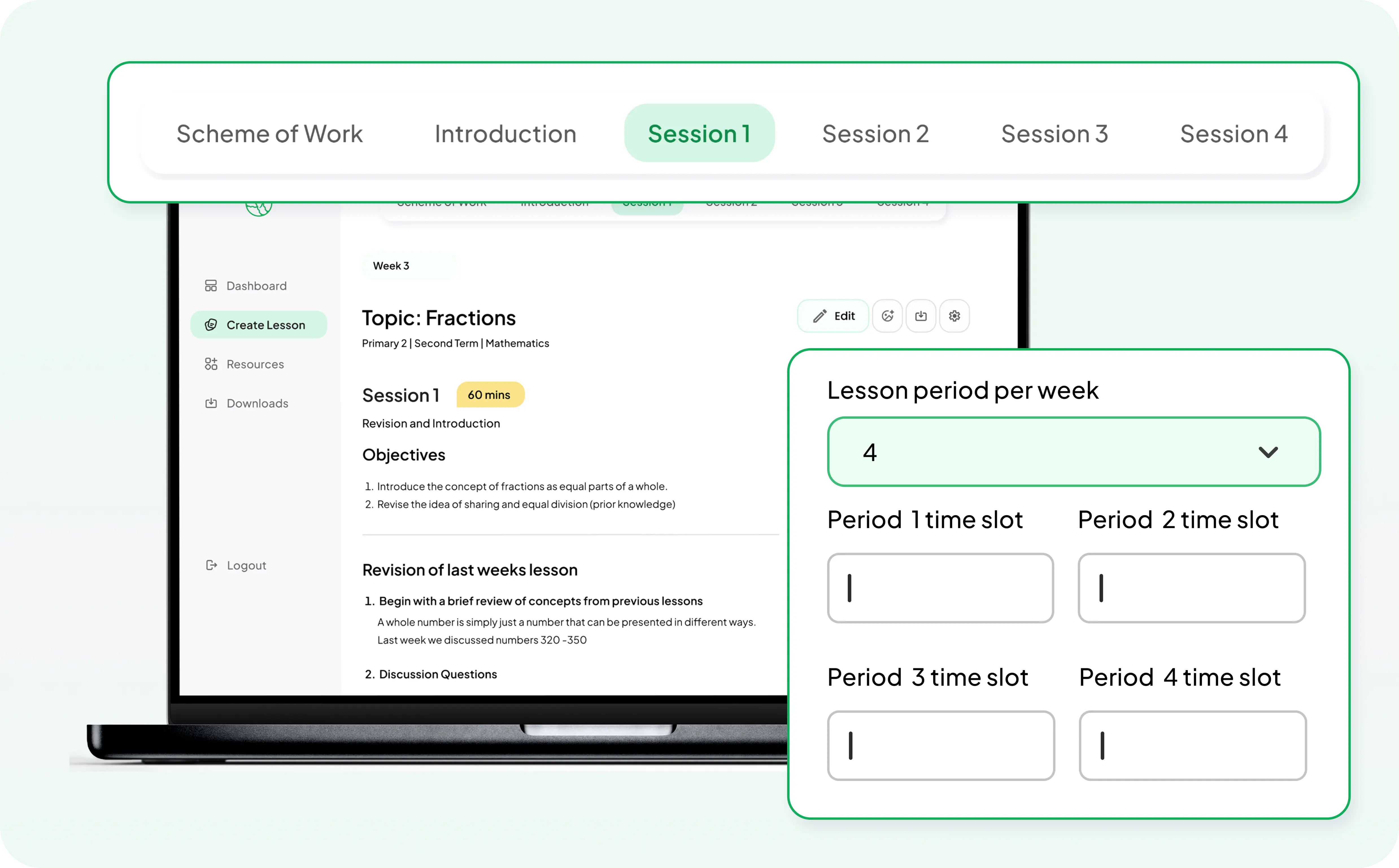 Multiple Teaching Periods